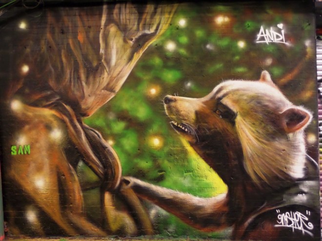 Gnasher, Leake Street, London, 4 July 2016