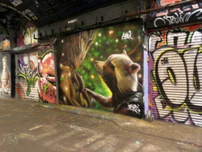 Gnasher, Leake Street, London, 4 July 2016