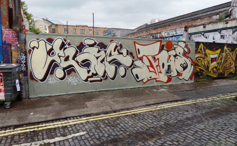 Fois and ?, Moon Street, Bristol, July 2016