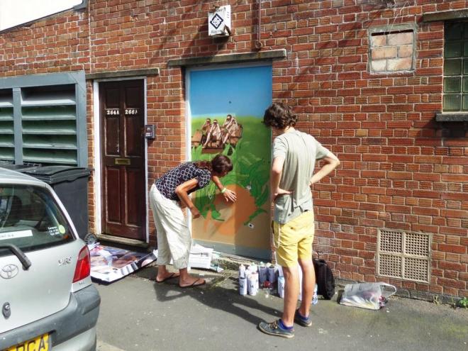 Din Din, Lime Road, Upfest, Bristol, July 2016