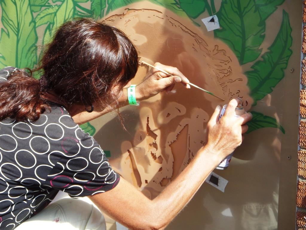 Din Din, Lime Road, Upfest, Bristol, July 2016