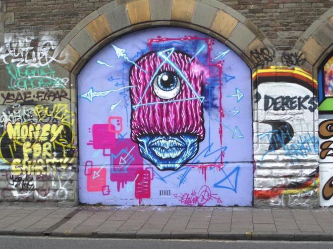 Mr Sle7en, Stokes Croft, Bristol, August 2016