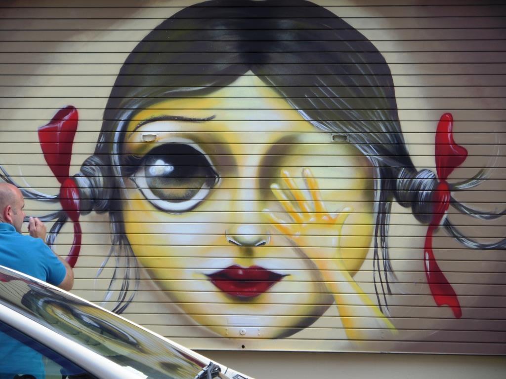 Caro Pepe, North Street, Upfest, Bristol, July 2016