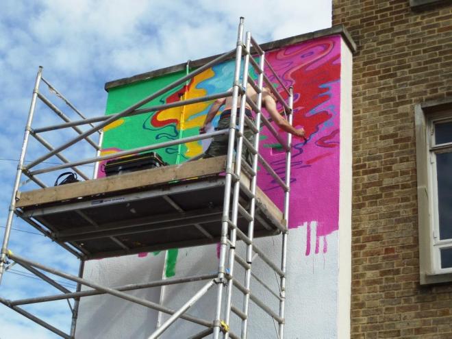 Cosmo Sarson, Greville Road, Upfest, Bristol, July 2016