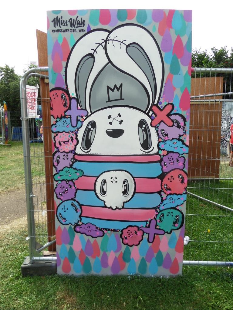 Miss Wah, Upfest, Bristol, July 2016