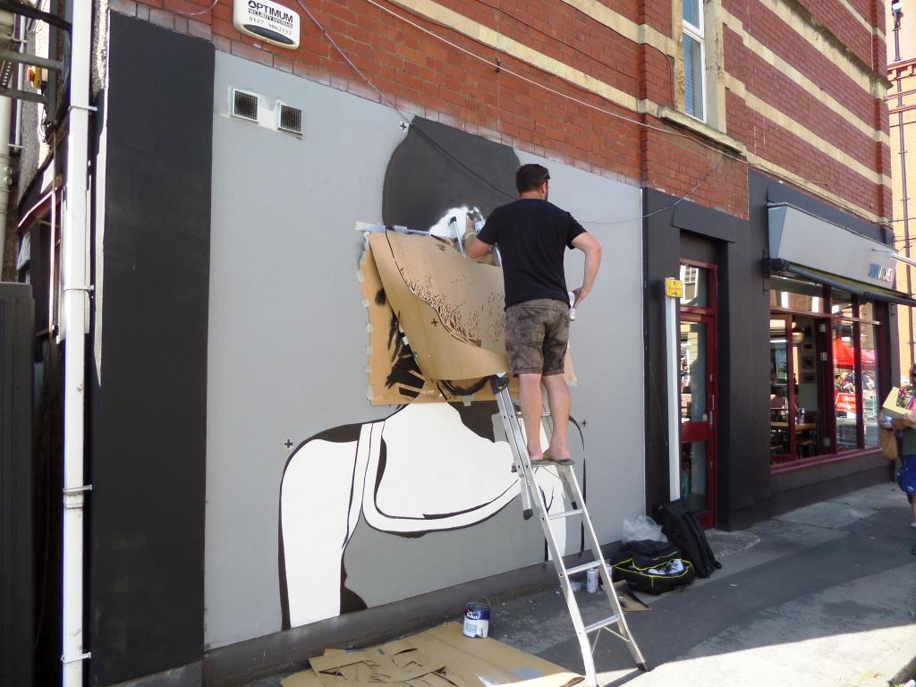 Karl Read, Raleigh Road, Upfest, Bristol, July 2016