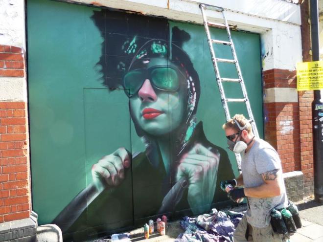 Rocket01, North Street, Upfest, Bristol, July 2016