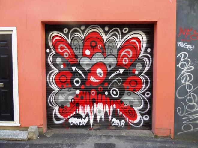 Decay, Backfields Lane, Bristol, September 2016