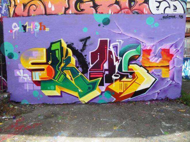 Sky High, Dean Lane, Bristol, August 2016