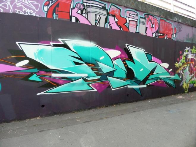 Epok, M32 Roundabout, Bristol, August 2016