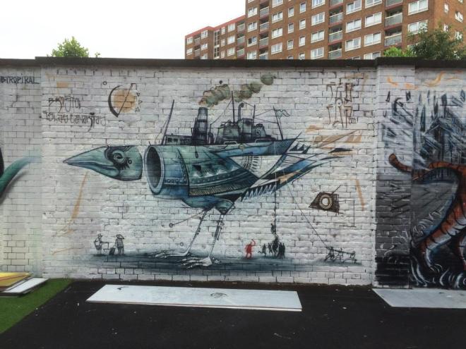 Feoflip, Ashton Gate School,  Upfest, Bristol, July 2016