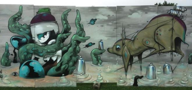 Serge KB and Simian Switch, Upfest, Bristol, July 2016