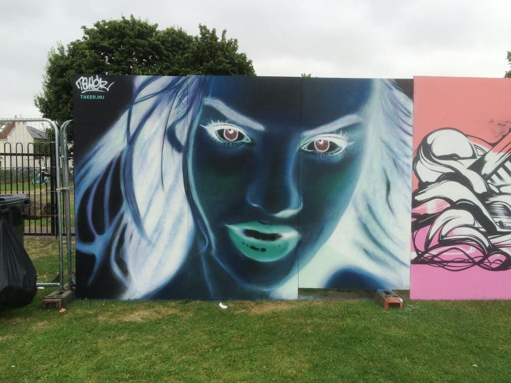 Takerone, Upfest, Bristol, July 2016
