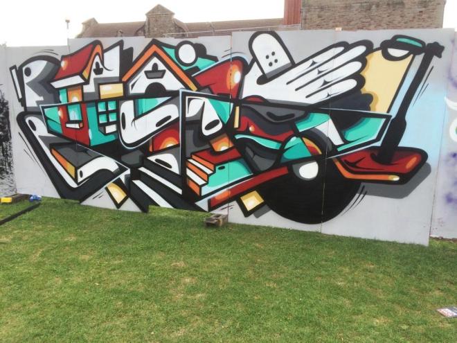 Kleiner Shames, Upfest, Bristol, July 2016