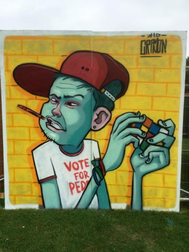 Kid Crayon, Upfest, Bristol, July 2016