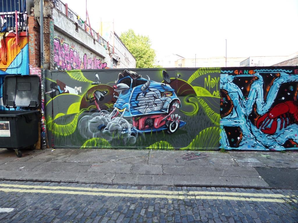 Sled One, Moon Street, Bristol, August 2016