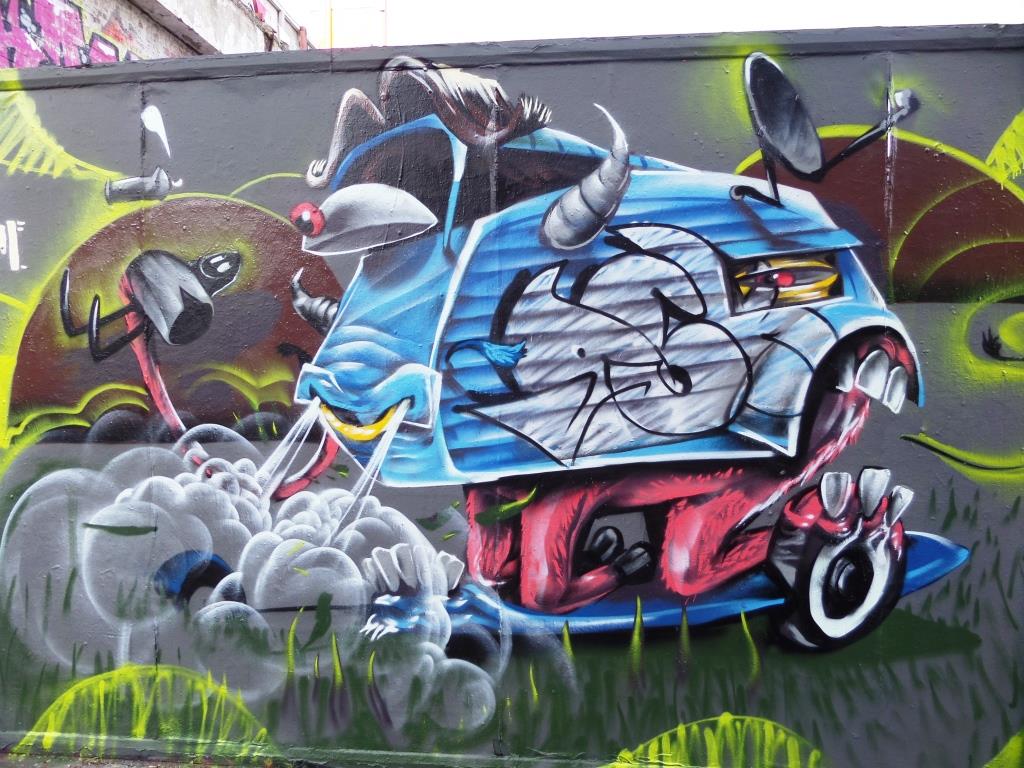 Sled One, Moon Street, Bristol, August 2016