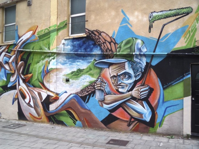 Zase and Dekor, Gloucester Road, Bristol, August 2015