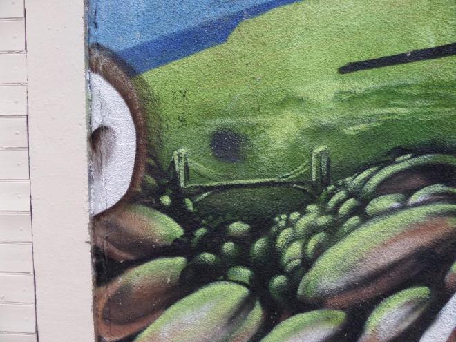 Detail, Zase and Dekor, Gloucester Road, Bristol, August 2015