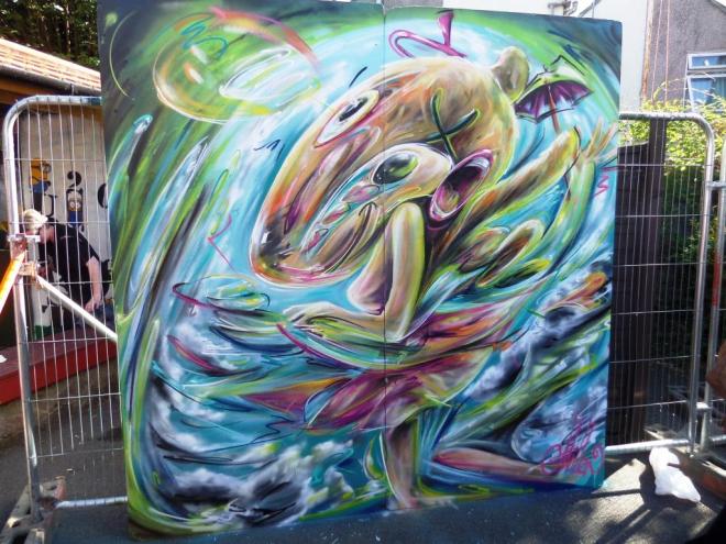 Tom Miller, Upfest, Bristol, July 2016