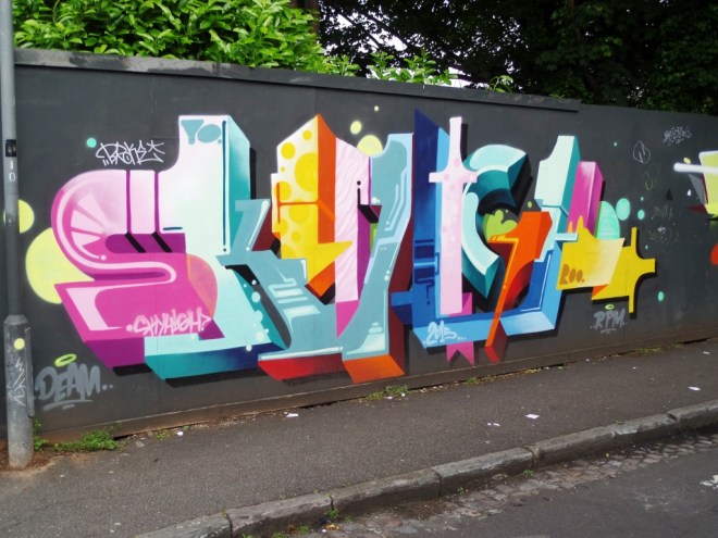 Sky High, Magdalene Place, Bristol, June 2016