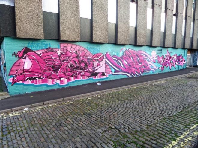 Deamze, Voyder and Soker, Wilder Street, Bristol, September 2016