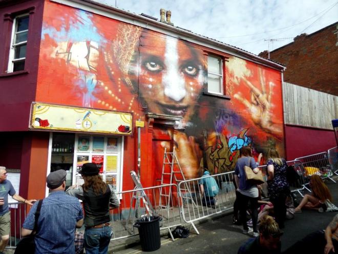 Dale Grimshaw, Upfest, Bristol, July 2016