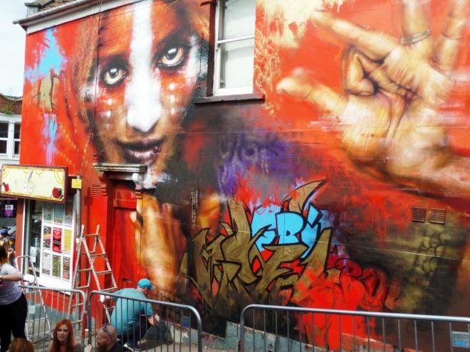 Dale Grimshaw, Upfest, Bristol, July 2016