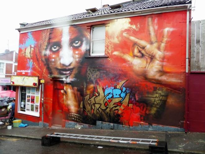 Dale Grimshaw, Upfest, Bristol, July 2016