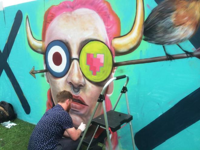 Jimmy Duggan, Upfest, Bristol, July 2016