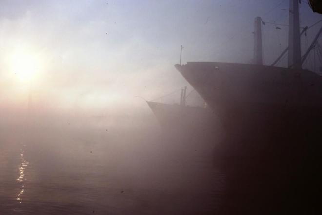 Leaving Montevideo, Koei Maru 30, June 1988