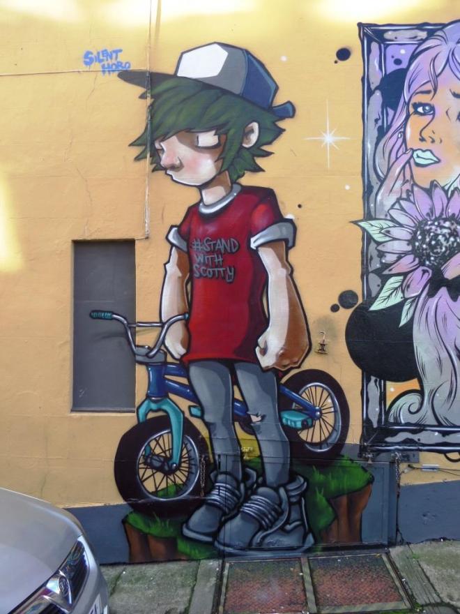 Silent Hobo, Partition Street, Bristol, November 2016