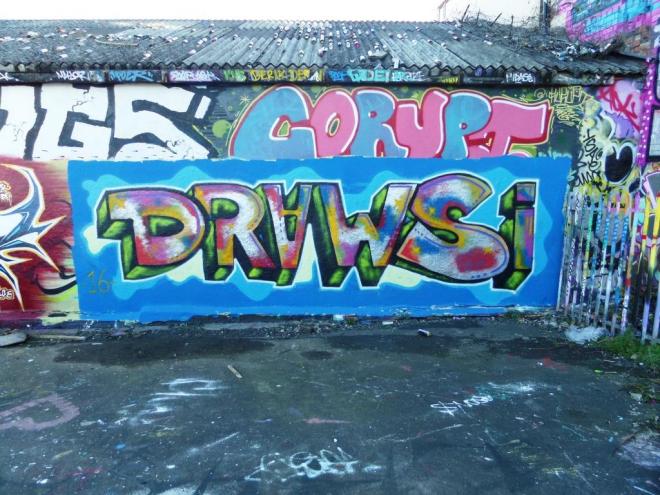 Mr Draws, Dean Lane, Bristol, November 2016