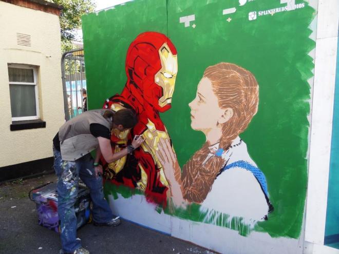 Stephen Quick, Upfest, Bristol, July 2016