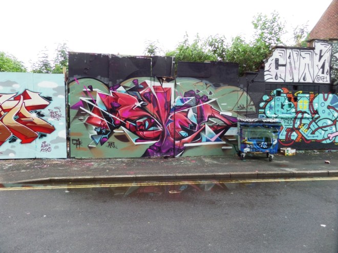 Sled One and Epok, Armada Place, Bristol, June 2016