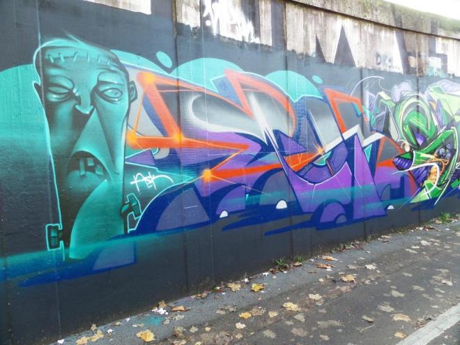 Epok, M32 Roundabout, Bristol, December 2016