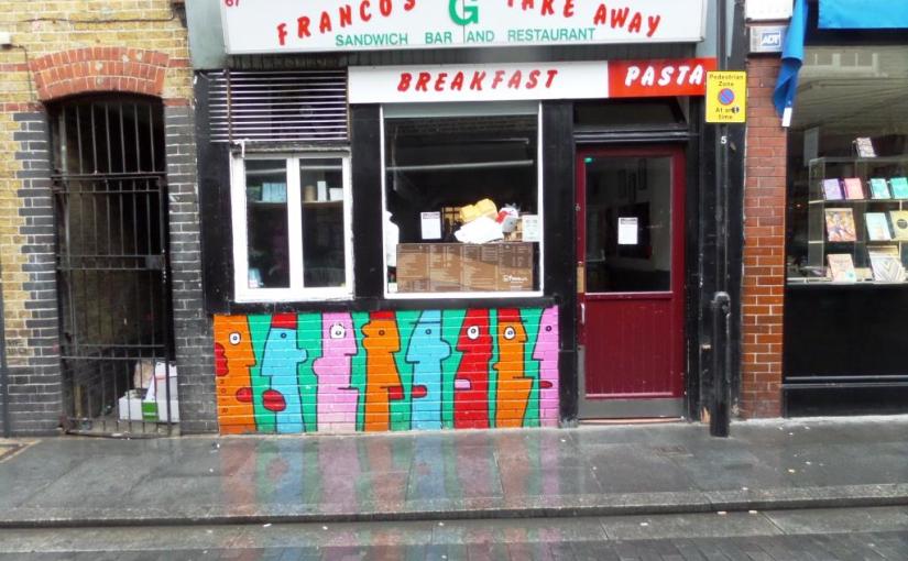 Thierry Noir, Rivington Street, London, August 2016