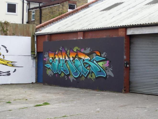 Soker, Raleigh Road, Bristol, July 2016