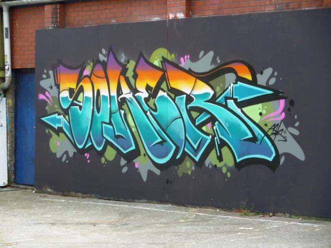 Soker, Raleigh Road, Bristol, July 2016