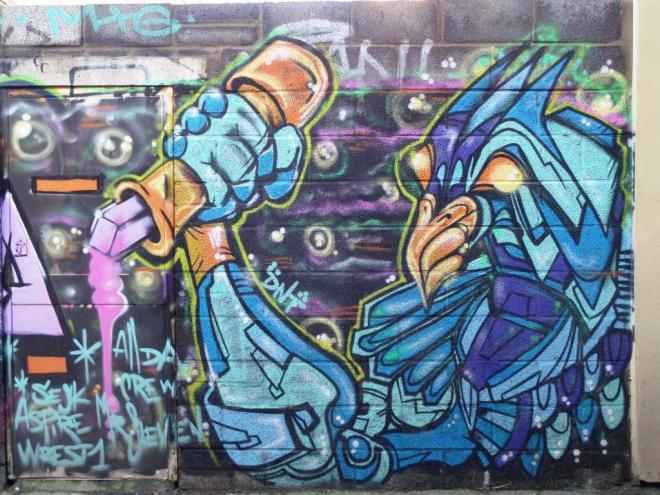 DNT, Moon Street, Bristol, January 2016