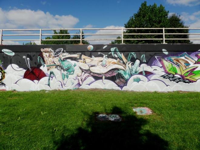 Sled One, M32 roundabout, Bristol, September 2016