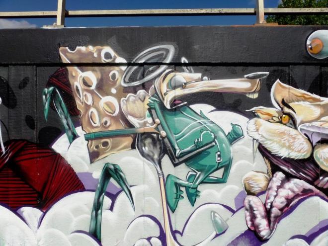 Sled One, M32 roundabout, Bristol, September 2016