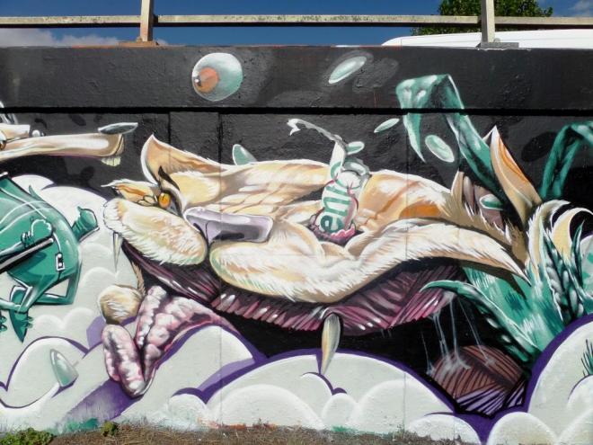 Sled One, M32 roundabout, Bristol, September 2016