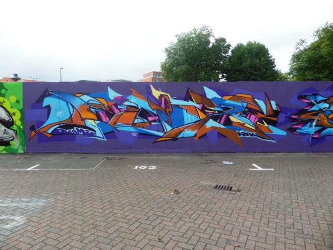 Deamze, Old Bread street, Bristol, September 2016