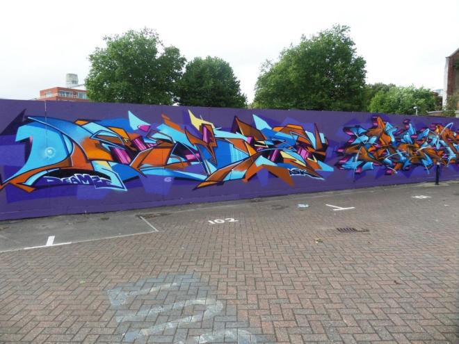 Deamze, Old Bread street, Bristol, September 2016