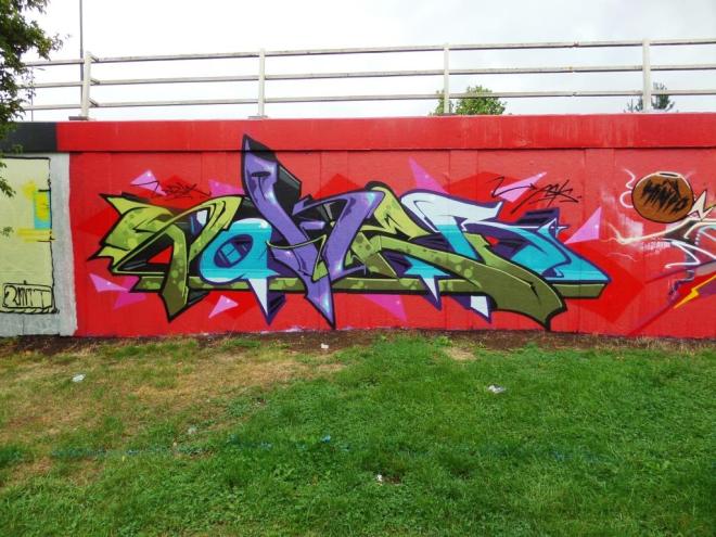 Soker, M32 Roundabout, Bristol, September 2016