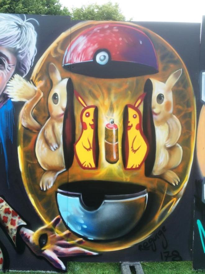 Peter Sheridan, Upfest, Bristol, July 2016