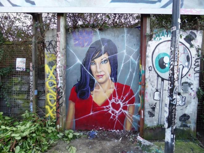 Laic217, M32 cycle path, Bristol, January 2017