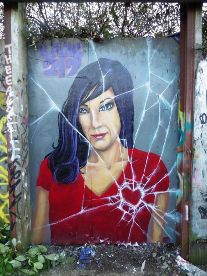 Laic217, M32 cycle path, Bristol, January 2017