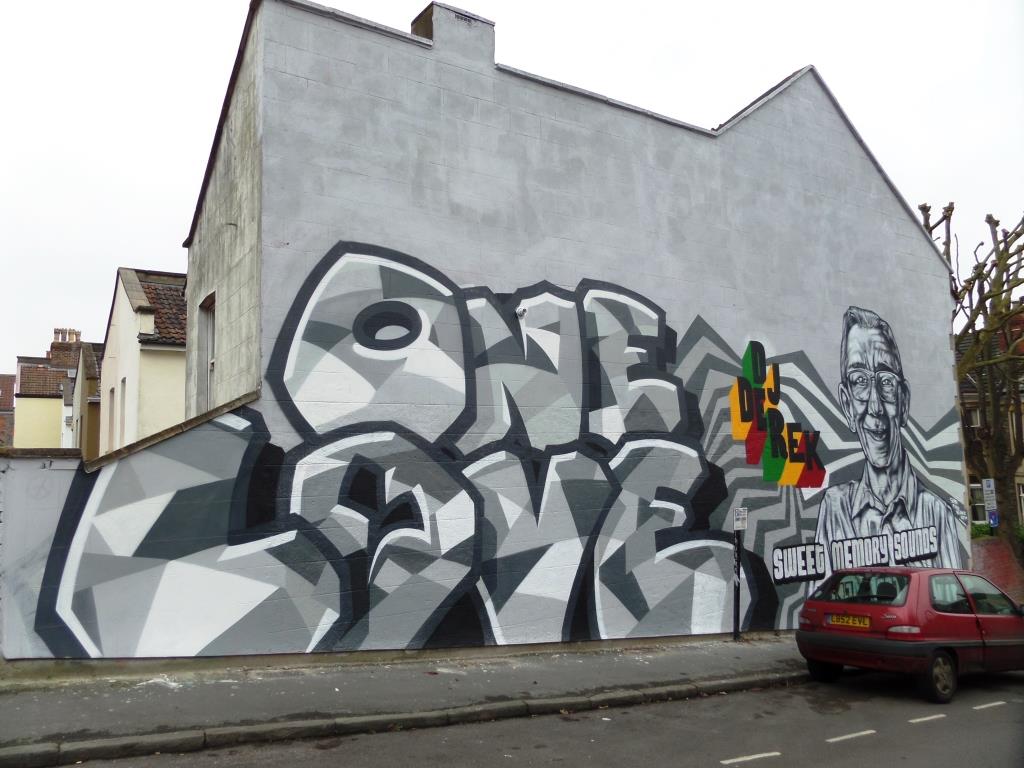 Deamze and Sepr, Richmond Road, Bristol, February 2017